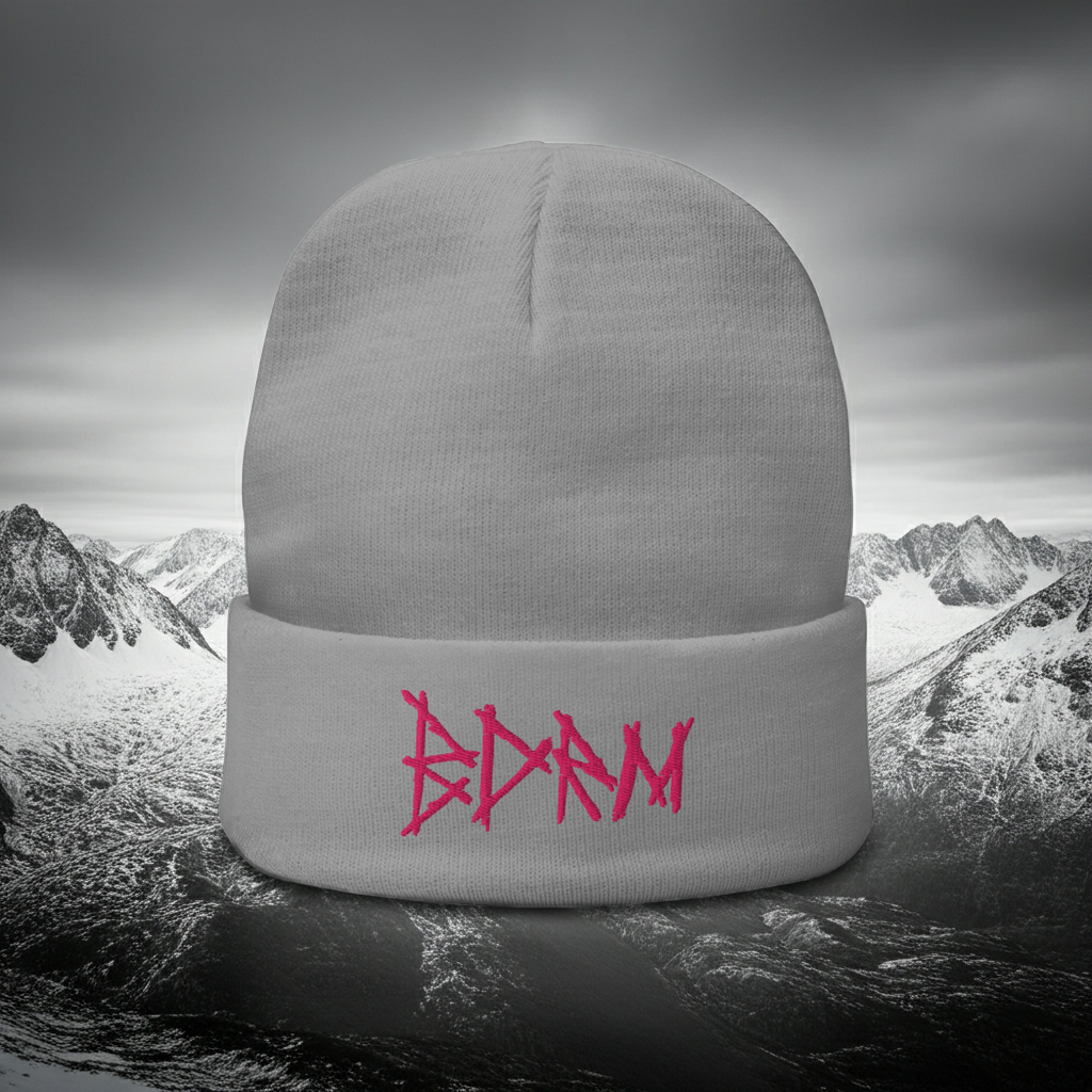 BDRM "Frost Signal" KNIT BEANIE